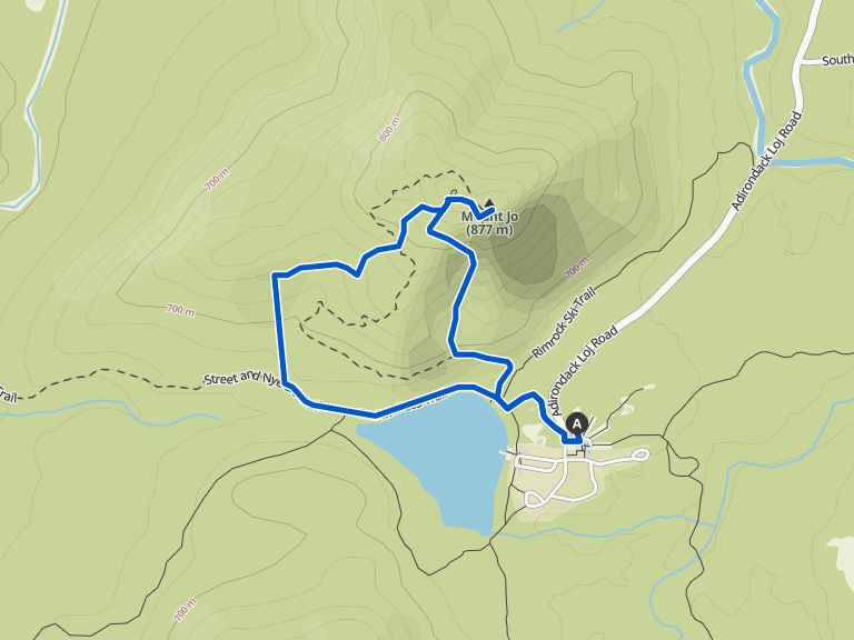 Mount Jo Loop Adirondack Park Wanderung Komoot